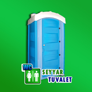 Portable toilet with water tank